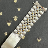 Rolex Datejust 1969 20mm Men's Jubilee Bracelet Steel Crown Band 6251H Ref 1601